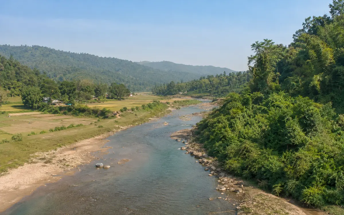 মহারশি নদী, শেরপুর